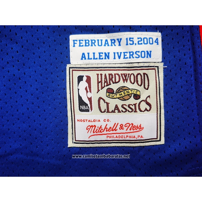 Camiseta All Star 2004 Allen Iverson #3 Azul
